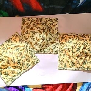 Handmade bowl pot holders. 3 pack. New